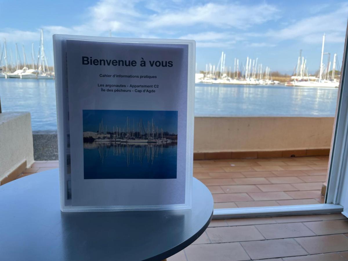 Studio les pieds dans l'eau agréable en toutes saisons 4 couchages piscine - vue magnifique et rare - Les argonautes - Ile des pêcheurs Agde Esterno foto
